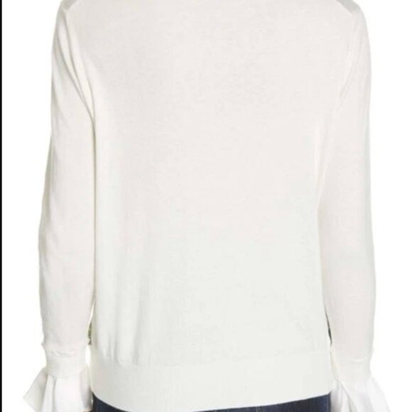Ted Baker London Linzay Wonderland Sweater in Ivory - Size 4 US 14 - Picture 2 of 7